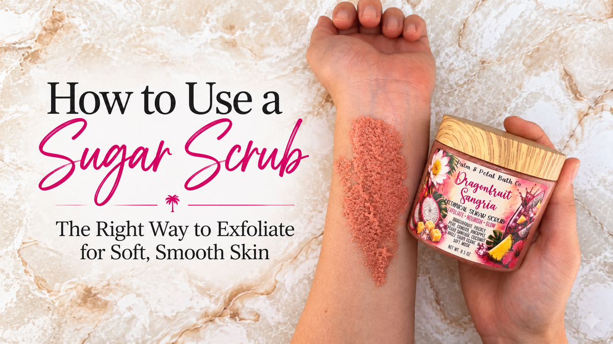 How to Use a Sugar Scrub: The Right Way to Exfoliate for Soft, Smooth Skin