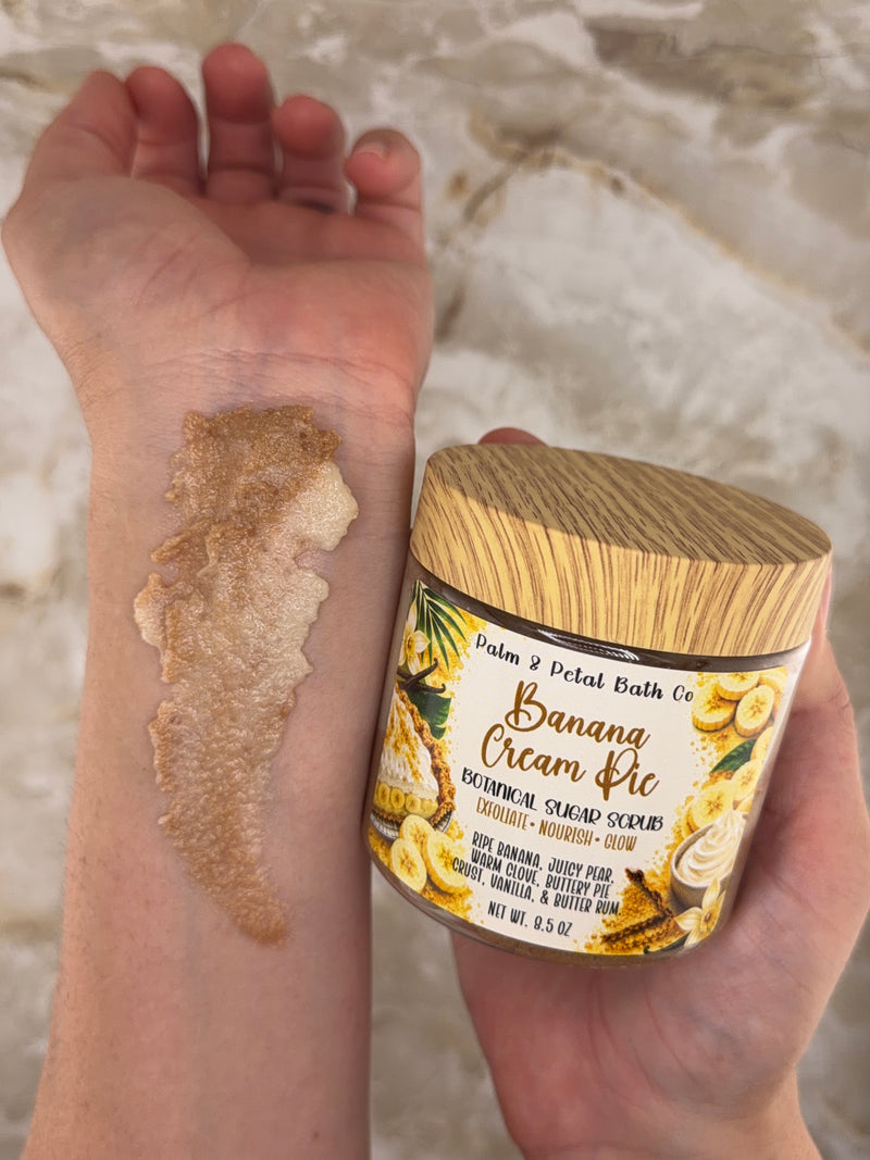Banana Cream Pie Botanical Sugar Scrub