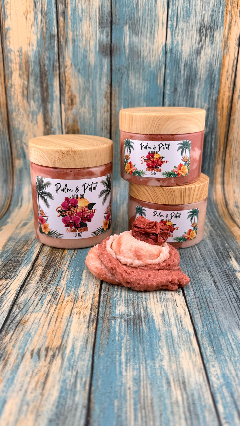 Scarlet Fleur Sugar Scrub