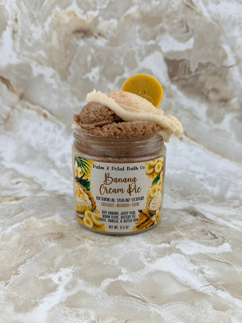 Banana Cream Pie Botanical Sugar Scrub