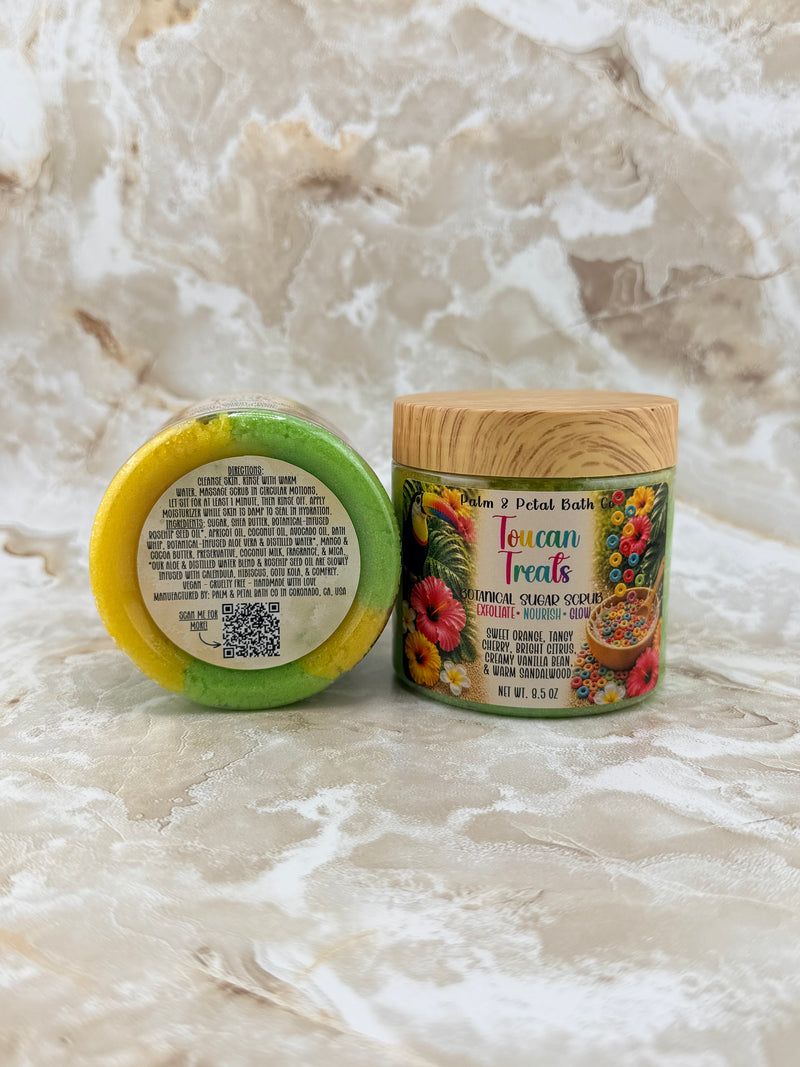 Toucan Treats Botanical Sugar Scrub