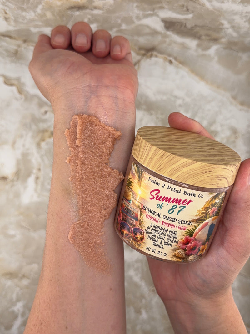 Summer of '87 Botanical Sugar Scrub