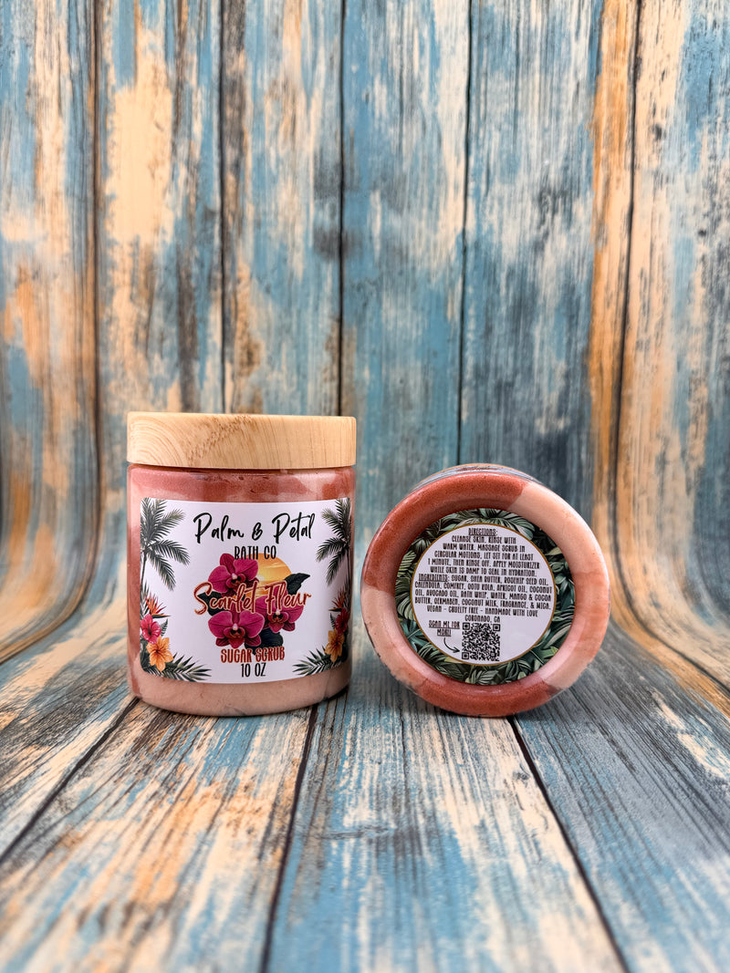 Scarlet Fleur Sugar Scrub