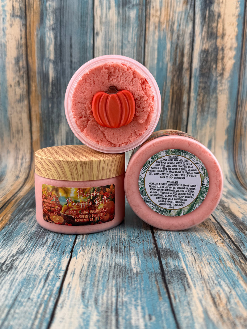 Pumpkin Pineapple Butter Sugar Scrub