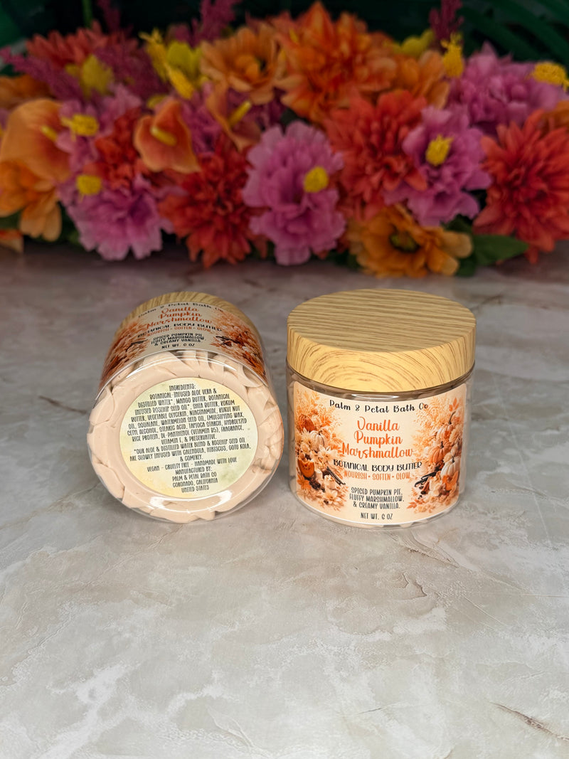Vanilla Pumpkin Marshmallow Botanical Body Butter