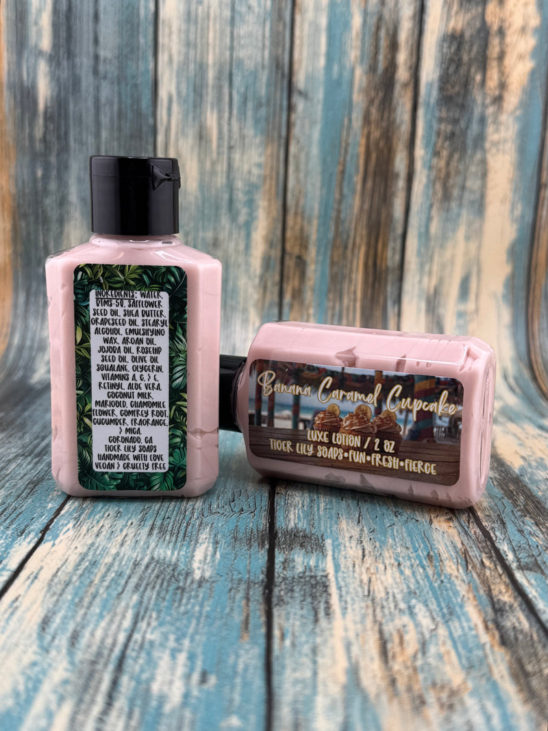 Banana Caramel Cupcake Luxe Lotion