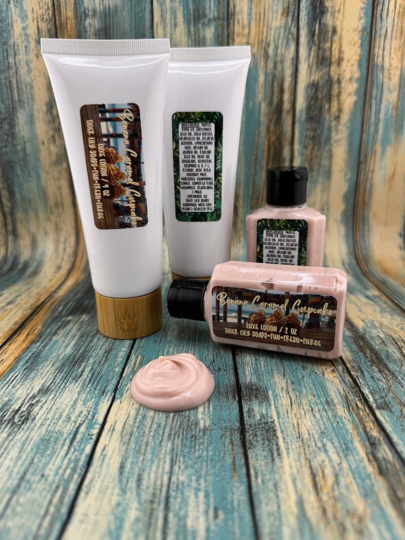 Banana Caramel Cupcake Luxe Lotion