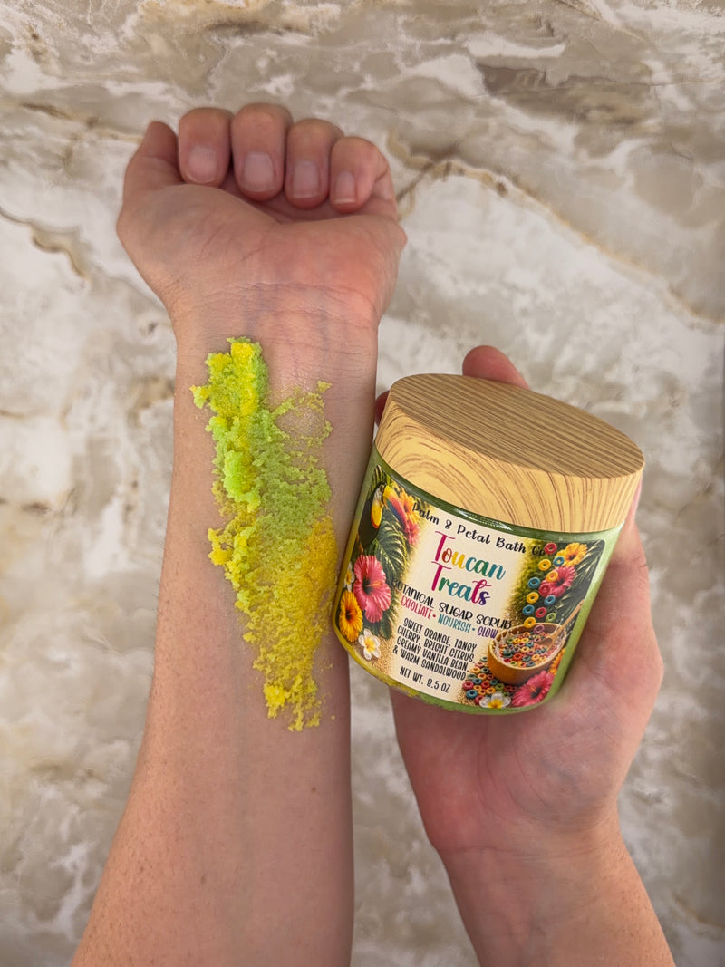 Toucan Treats Botanical Sugar Scrub