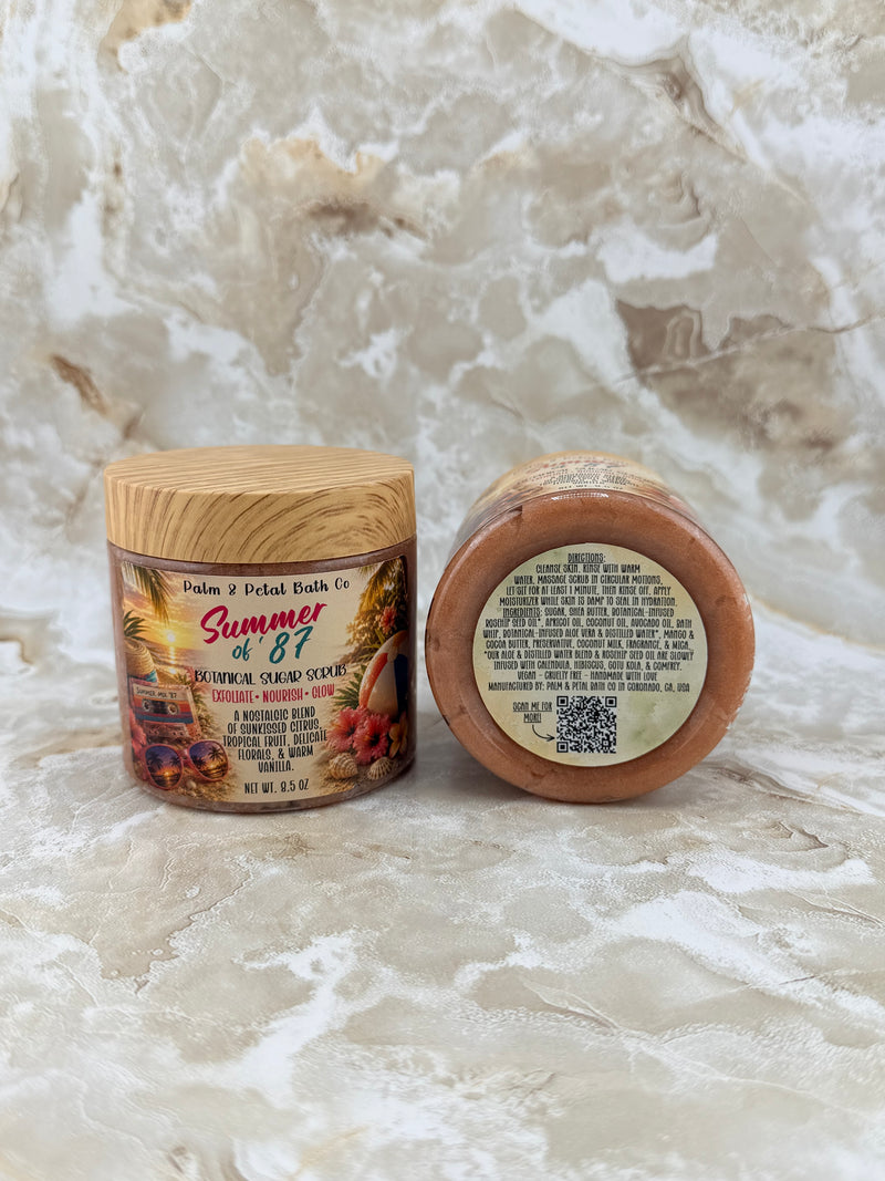 Summer of '87 Botanical Sugar Scrub