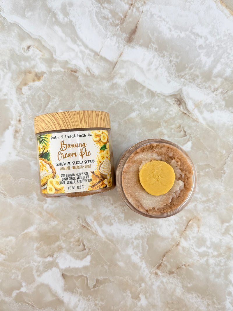 Banana Cream Pie Botanical Sugar Scrub