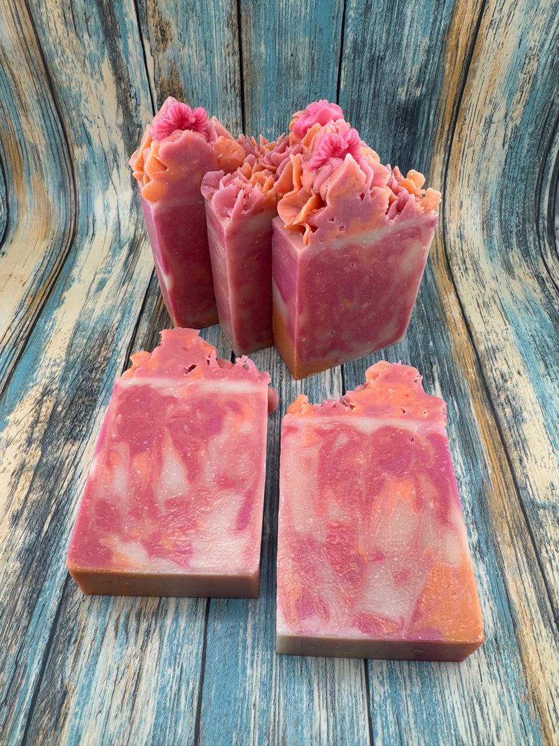 Pink Hibiscus Bar Soap