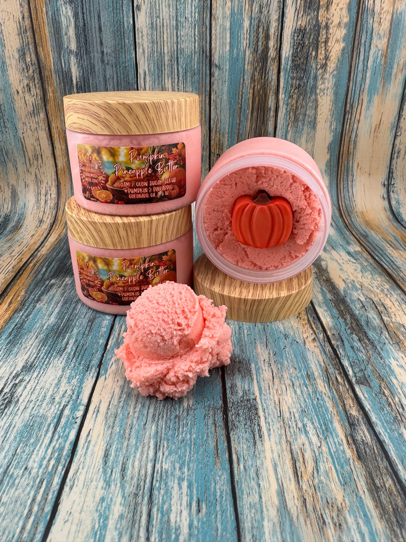 Pumpkin Pineapple Butter Sugar Scrub