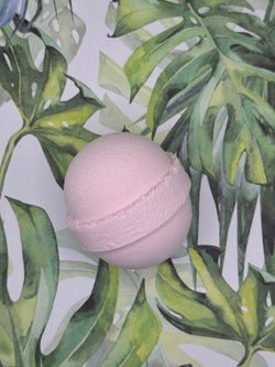 Pink Strawberry Bath Bomb