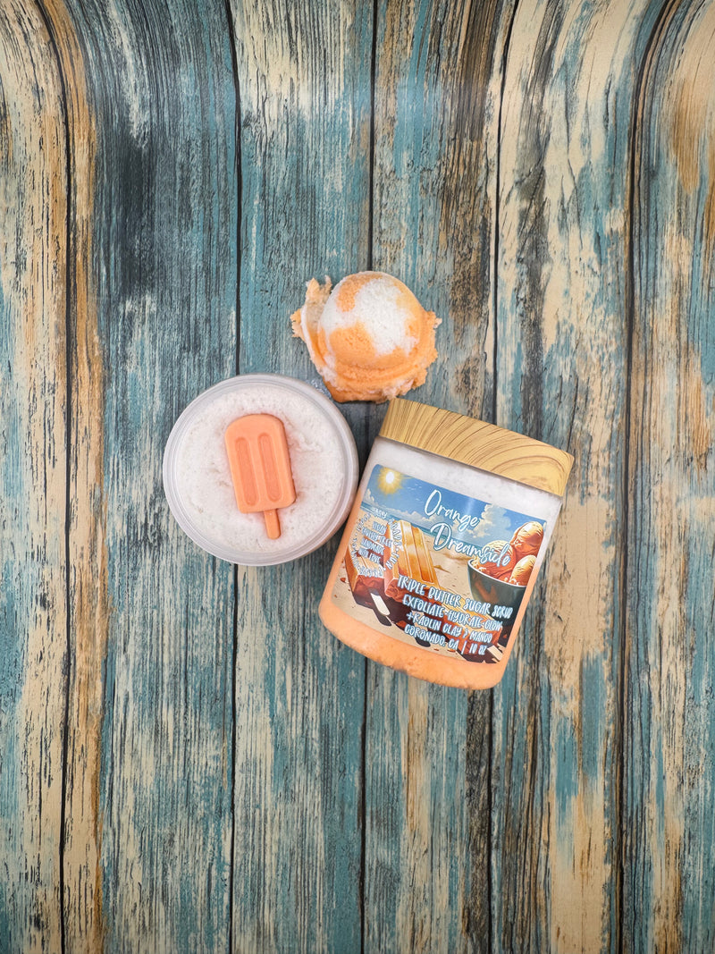 Orange Dreamsicle Sugar Scrub