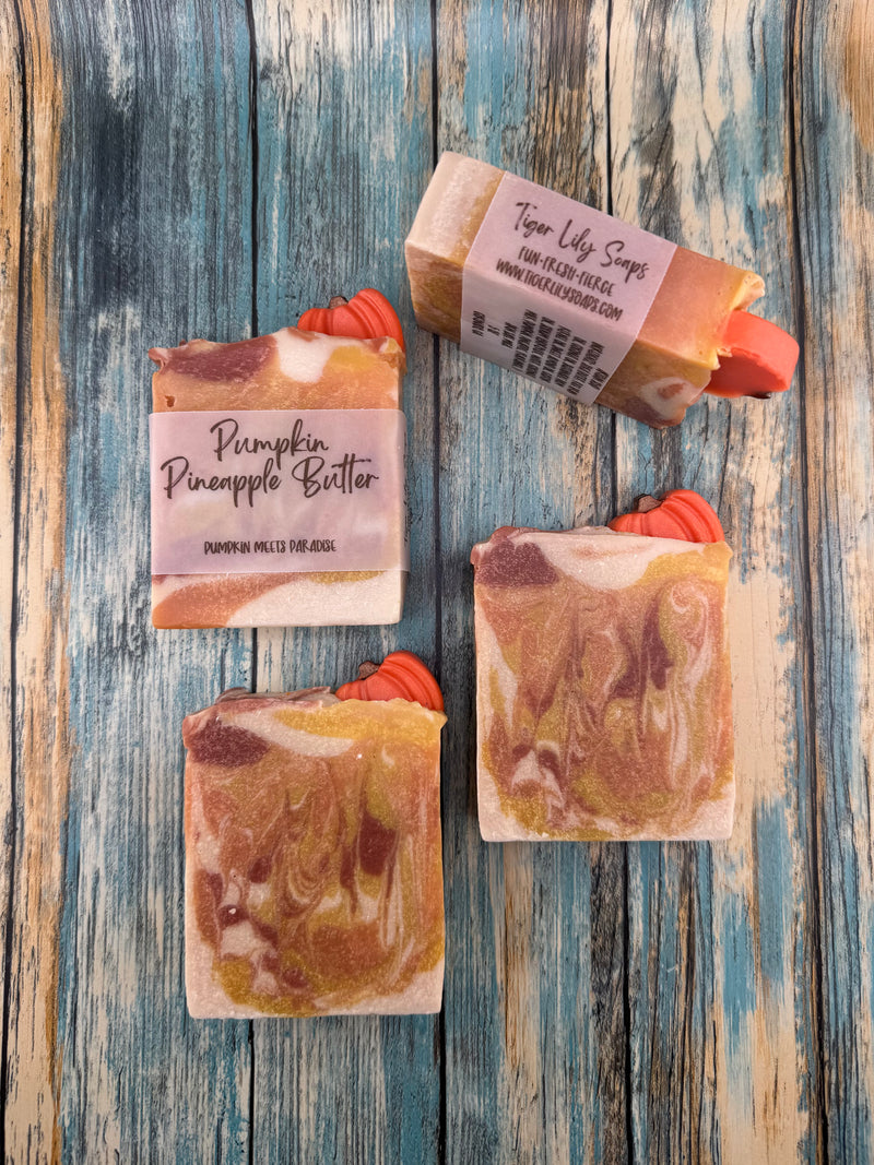 Pumpkin Pineapple Butter Bar Soap