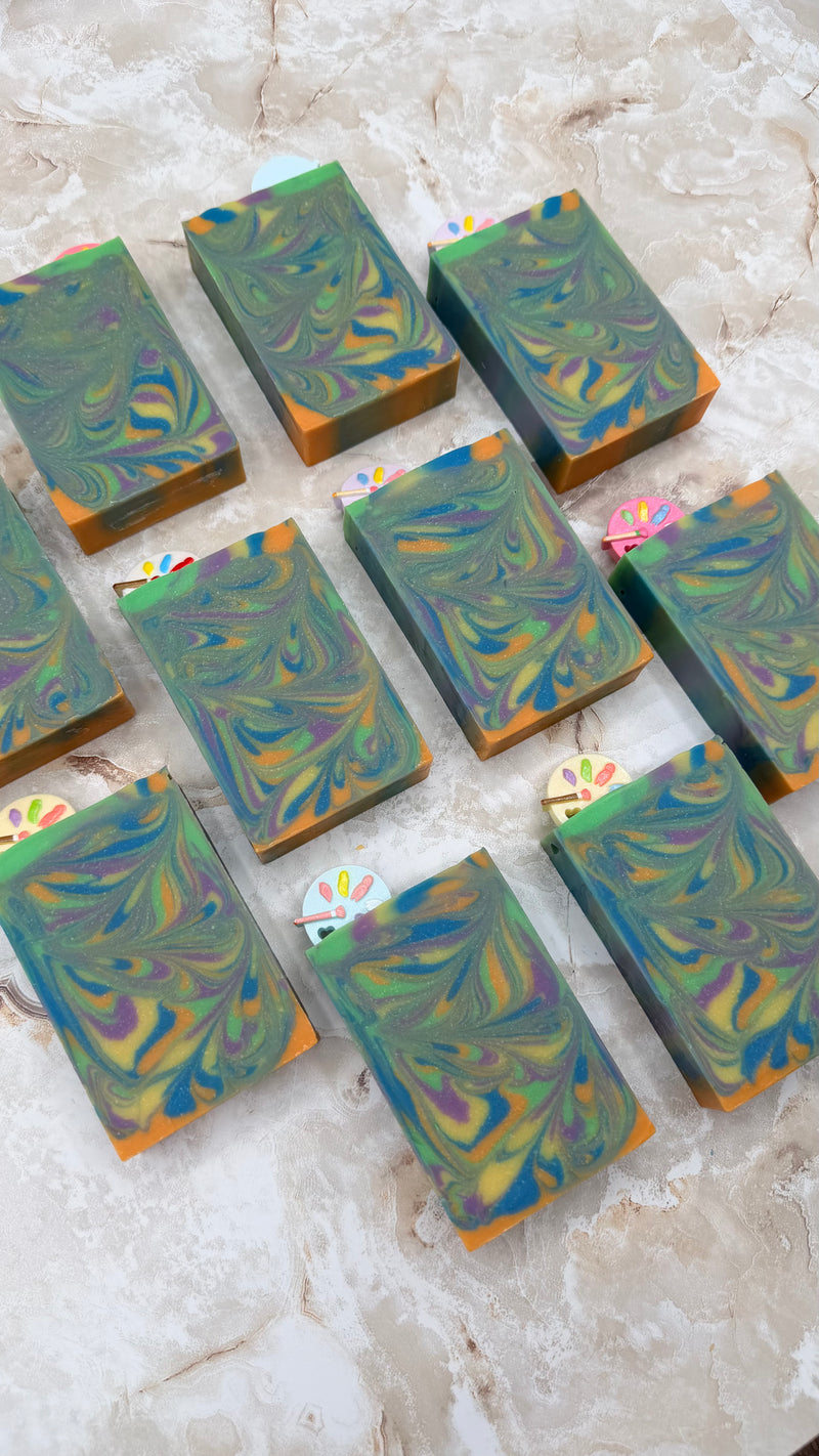 Painted Pearfection Botanical Bar Soap