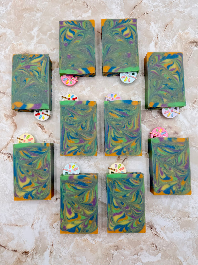 Painted Pearfection Botanical Bar Soap