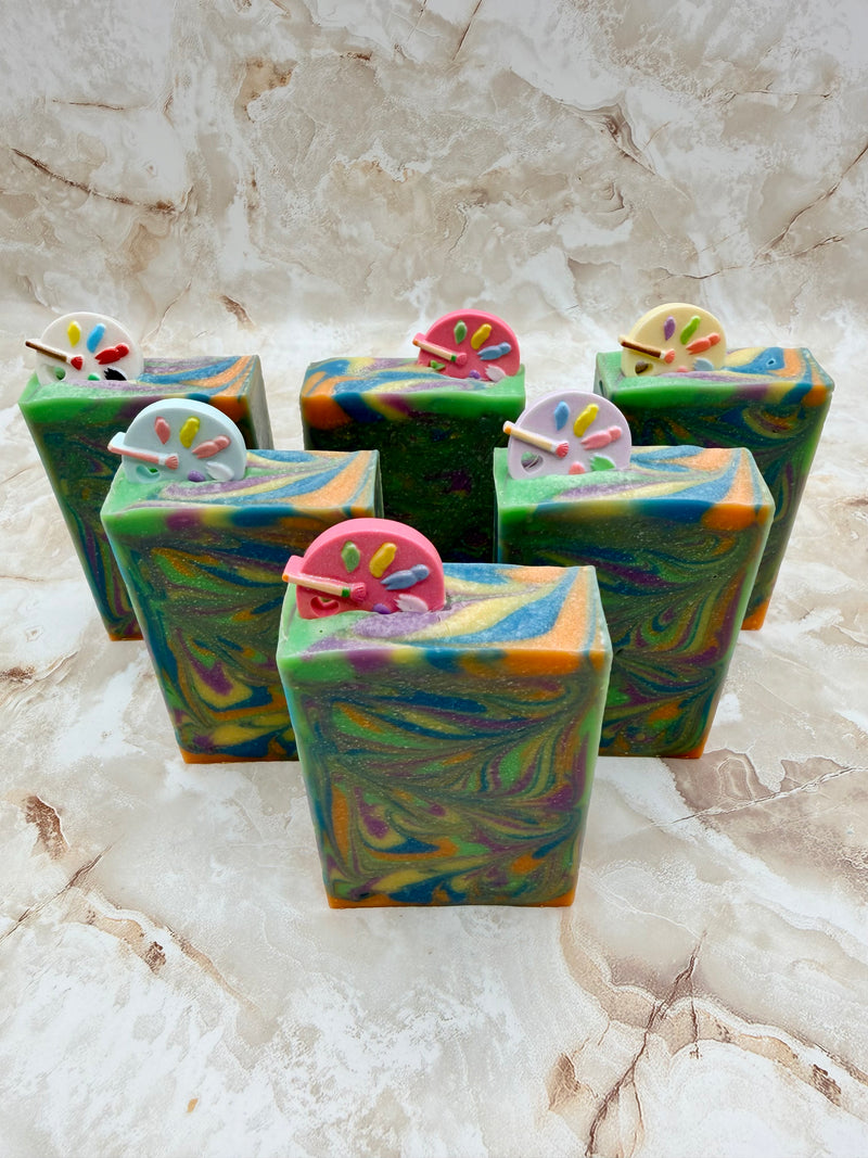 Painted Pearfection Botanical Bar Soap