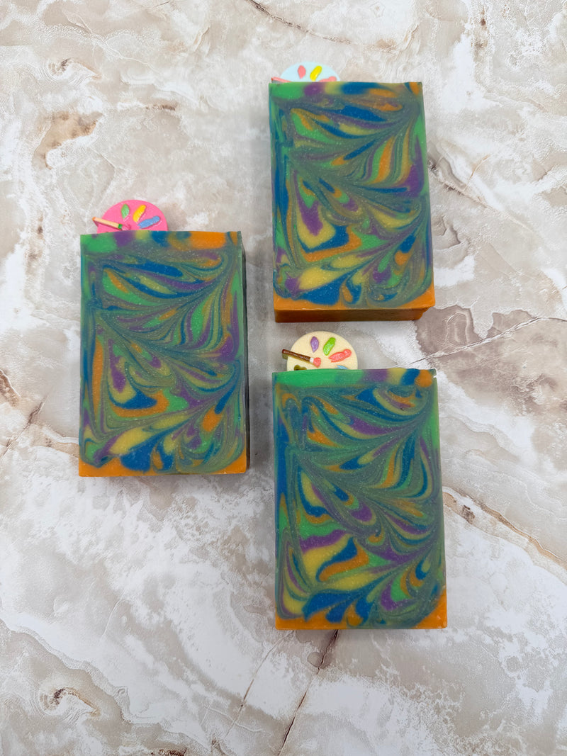 Painted Pearfection Botanical Bar Soap