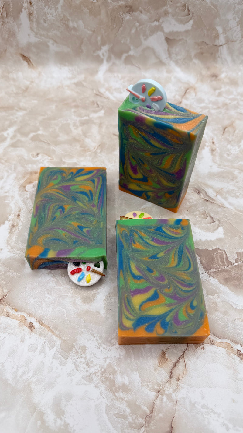 Painted Pearfection Botanical Bar Soap