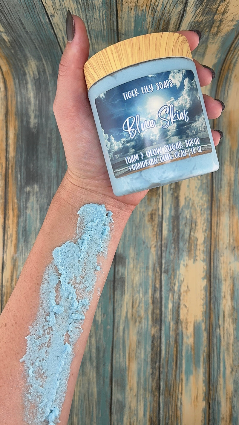Blue Skies Sugar Scrub