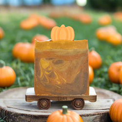 Cozy Pumpkin Cream Bar Soap
